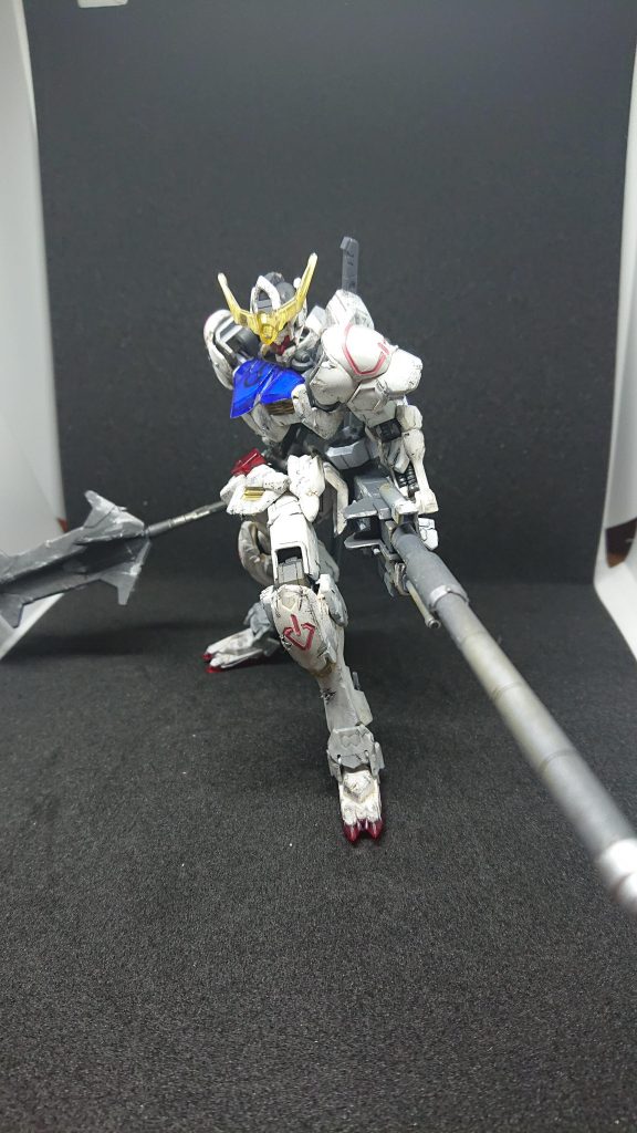 鉄血オプションパーツの滑空砲は欠かせないと思いました(・(ェ)・)