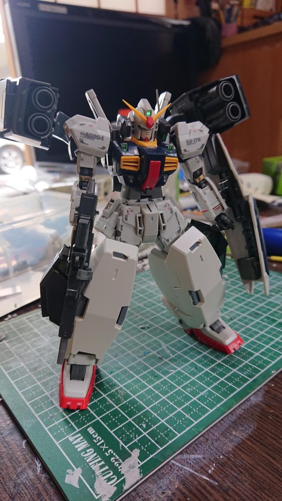 ガンダムMk-Ⅱフルアーマー–5枚目/制作者：へっち