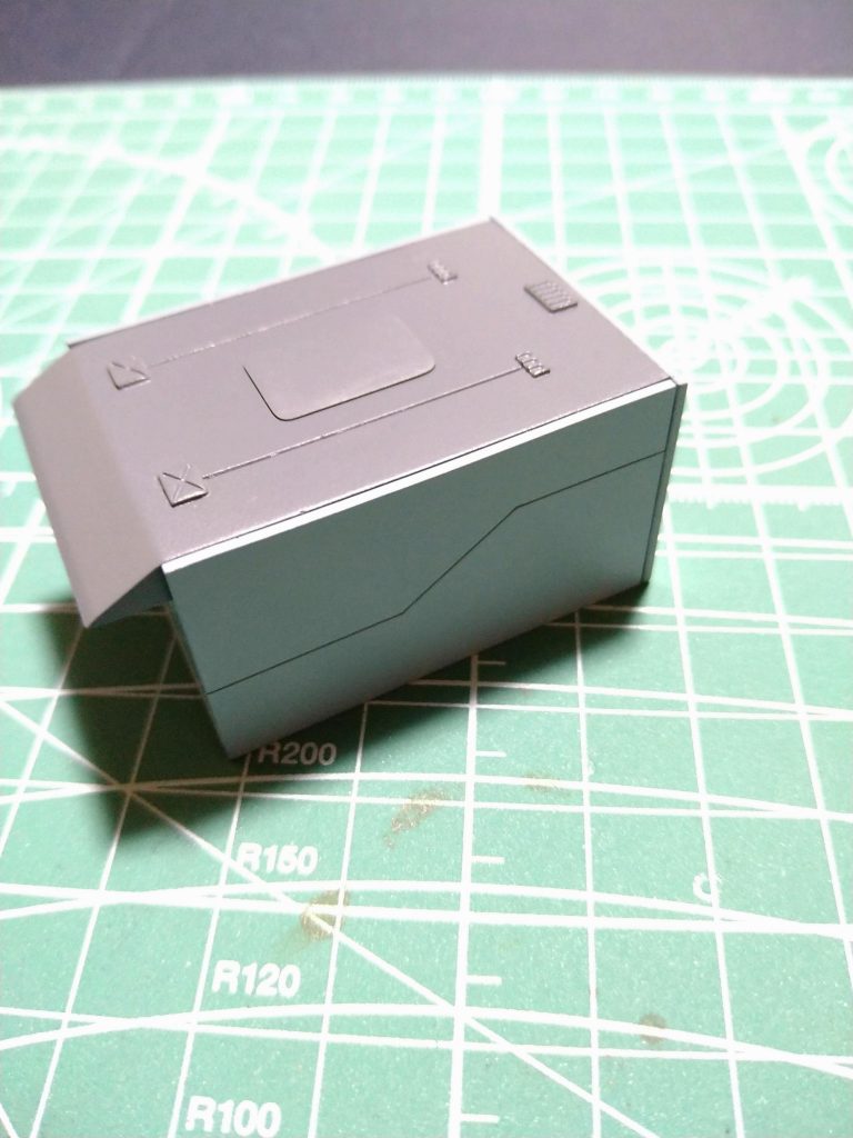 カタパルト部分の原型です。