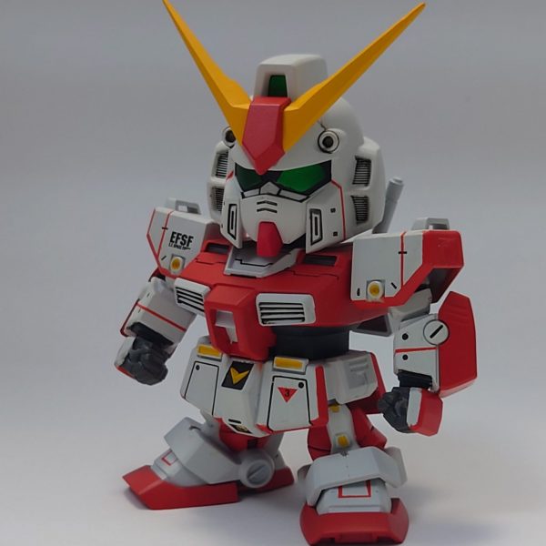 BB戦士 ガンダムNT-1プロト｜溜めなしサマソさんのガンプラ作品｜GUNSTA（ガンスタ）