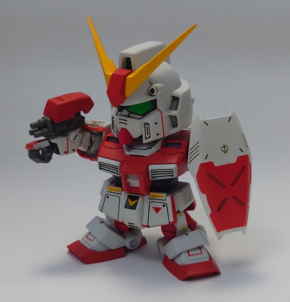 シールド、ガトリングガン