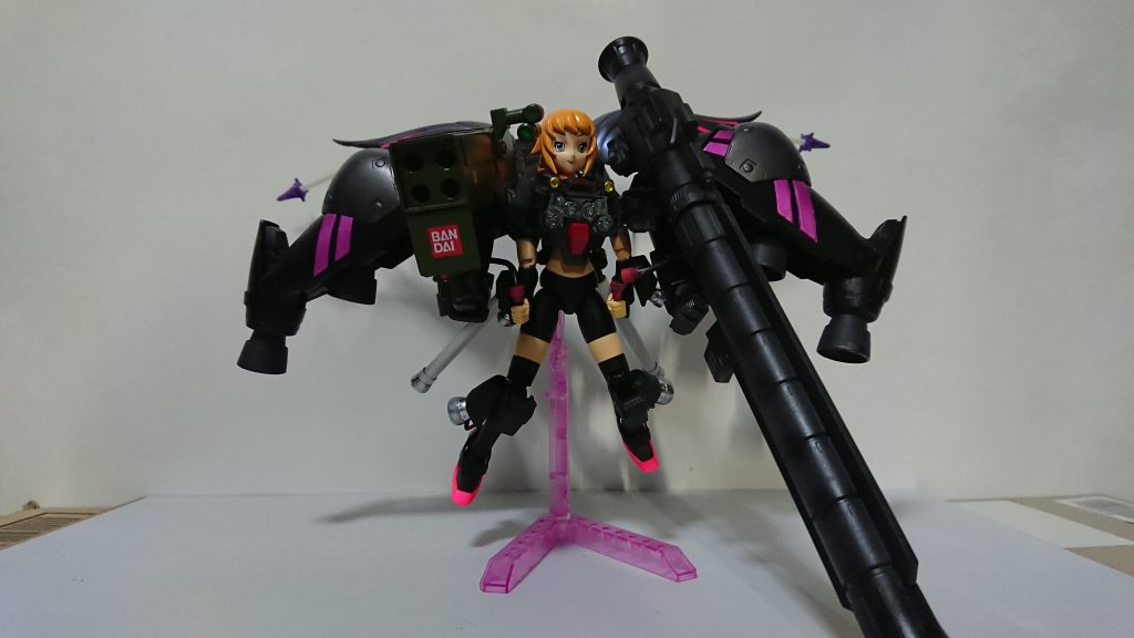 ロケットランチャー、アトミックバズーカ装備の最終決戦仕様?状態です😅