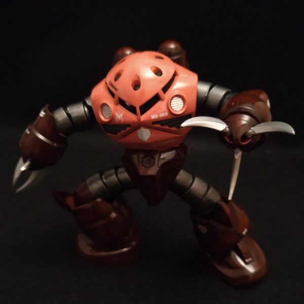 HGシャア専用ズゴック（メタルチックな筆塗り）