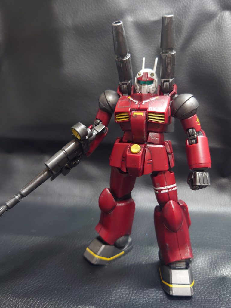 スリムすぎる気が。ズデンっとした感じがガンキャノン！って思い込み。