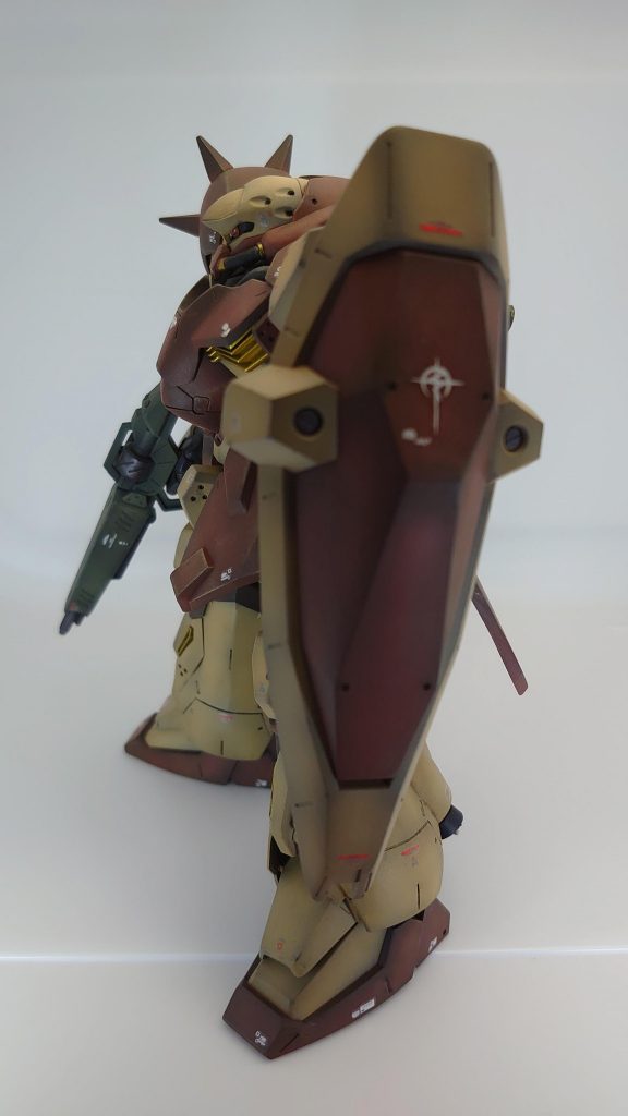 サイドビューゴツさが魅力頭部バルカン？は開口しました。 