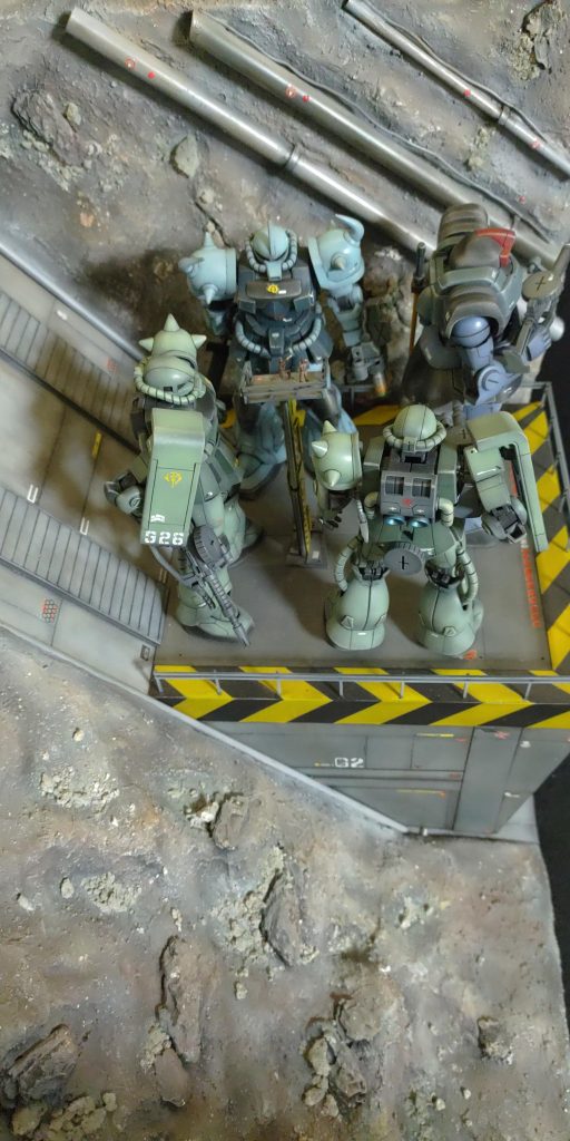 08小隊ジオラマ–3枚目/制作者：kengp