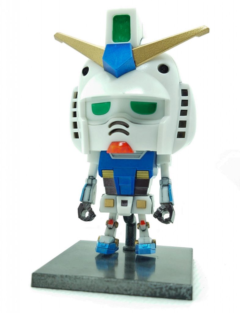 1/1 ガンプラくん[ペインティングモデル] 『ガンプラくんNT-1』–2枚目/制作者：早摘みレモン