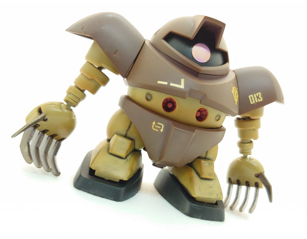 まさかのABS樹脂の部品があり、若干塗装に気遣いが必要でした。