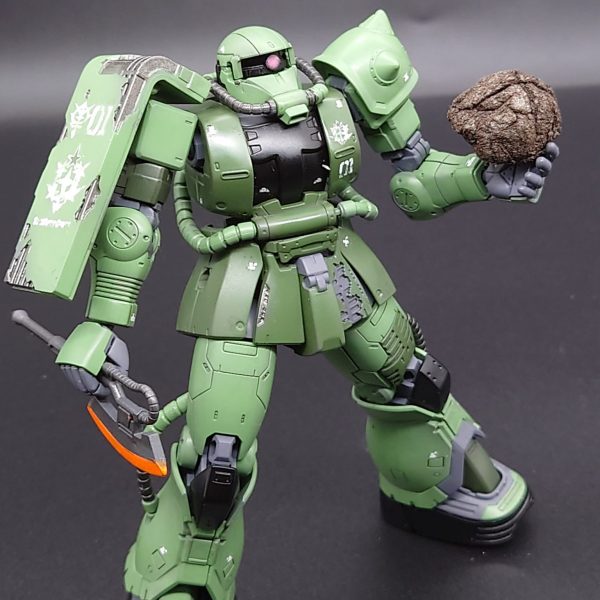 HGUC ククルスドアンザク HG ドアン専用ザク レビュー | ガンダムブログはじめました