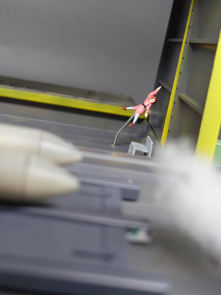 機動戦士ガンダム 第28話の大西洋血に染めて のミハルがミサイル点火して、吹き飛ばされるあのシーン