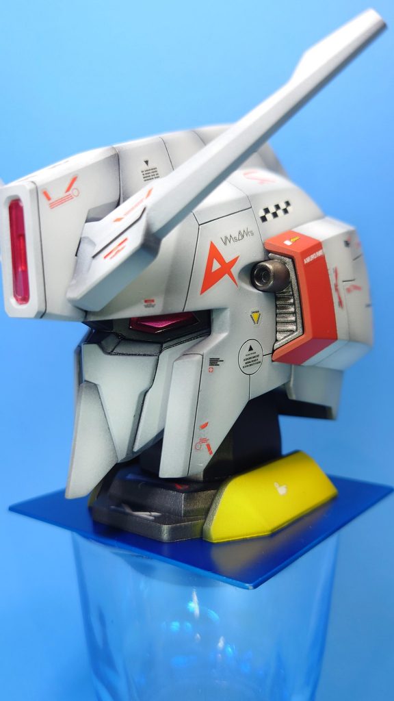 ゼータプラステスト機　アムロ仕様にしました。