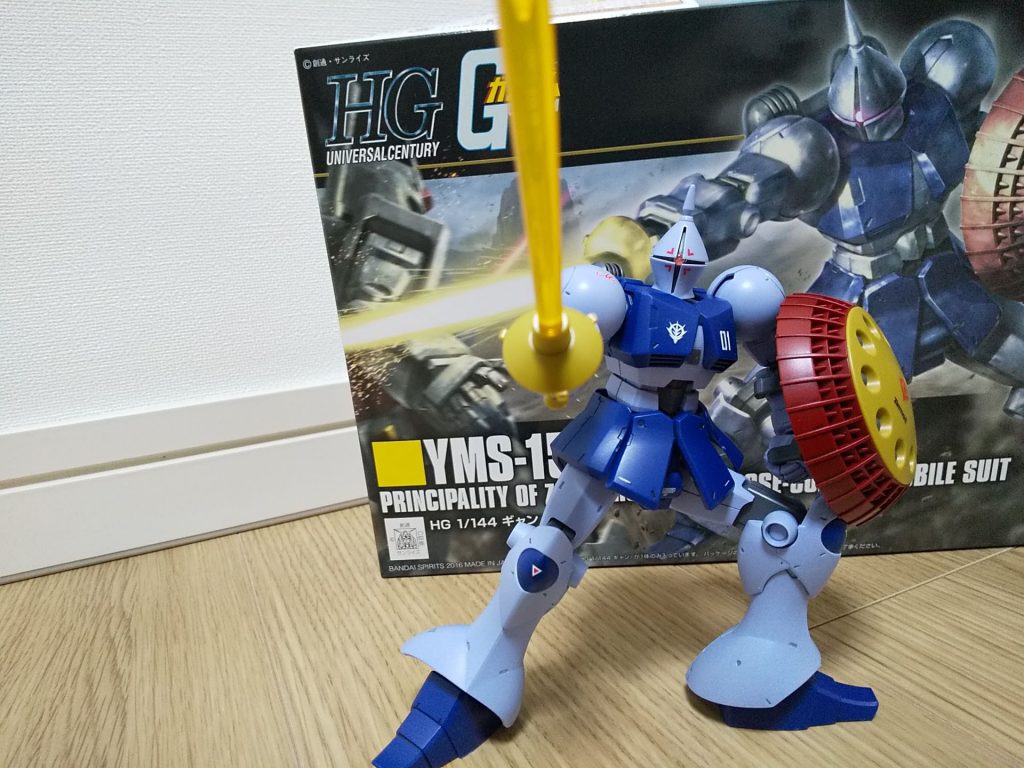 関節が良く動くので、ポーズを色々と付けられます。