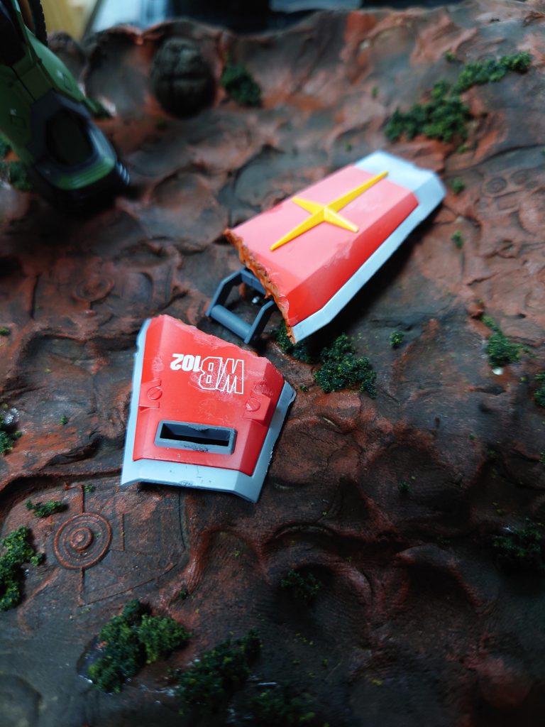 ダメージ加工もして、こんな感じになりました!