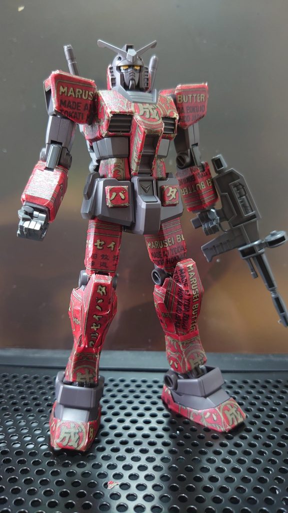 【エコプラ】マルセイバターガンダム【六花亭】–2枚目/制作者：johnny-jaie