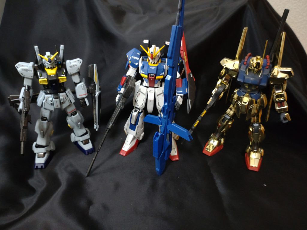 この3体のために頑張った！