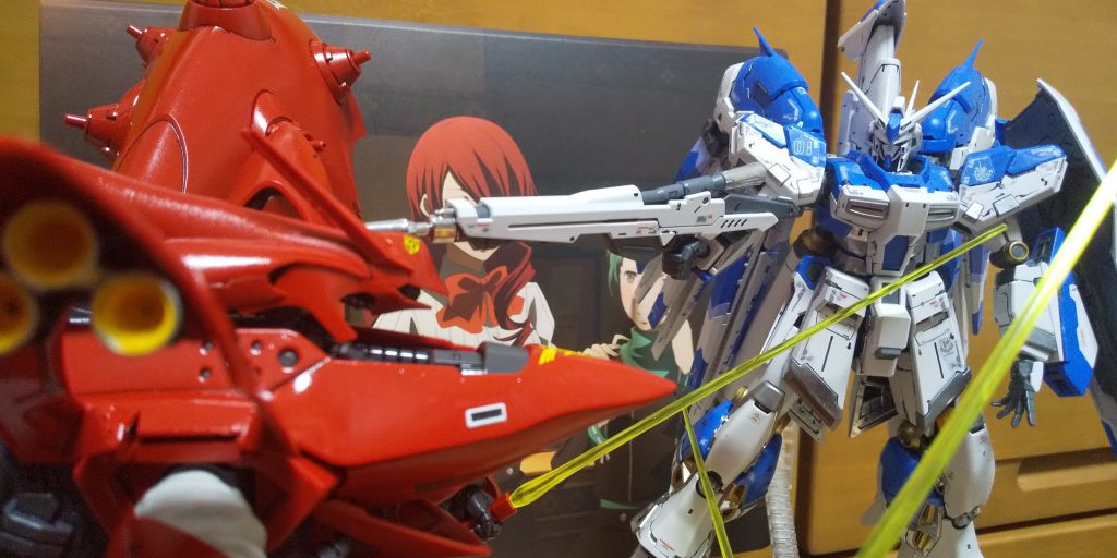 :最後にRGHI-Vと一緒に宿命の対決だ！見てくれてありがとう。A:それはエゴだよ、シャア！