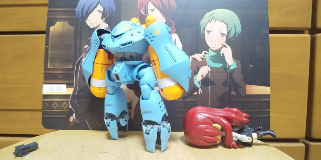 :水中内での巡航形態だ。本編の冒頭でのこのシーンはブリリアント!