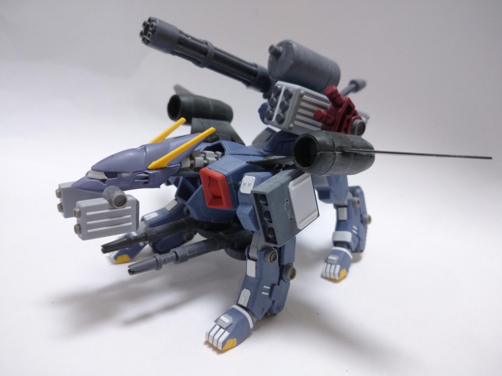 バクゥの○イドっぽくない部分を切り捨てていったら最初からゾイ○作れという話なのでゾ○ドな記号を足していく方向で改造しています。