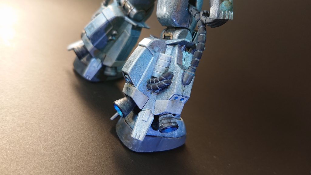 高機動型の足元は本当にカッコいいですよね😊