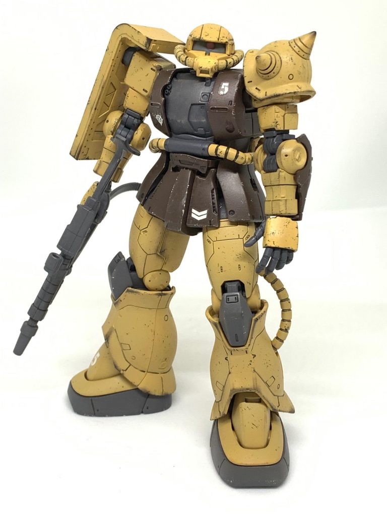 ザクII　デザートタイプ–2枚目/制作者：ハムダ