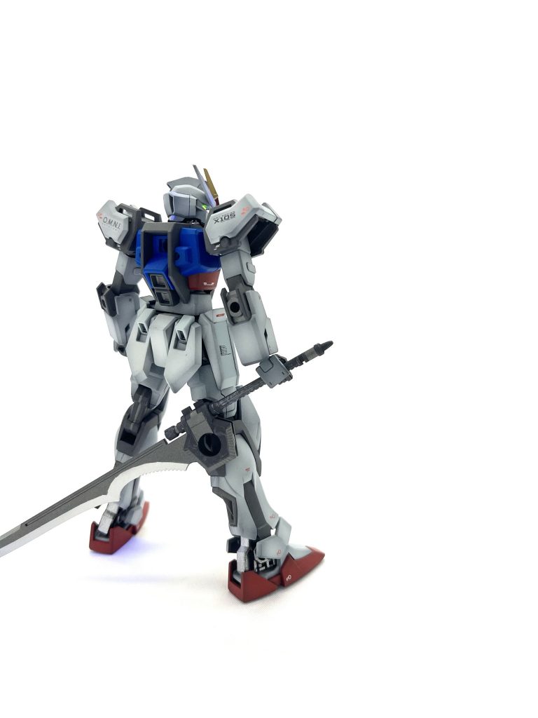 EG＋HGCEエールストライク　2体作成–2枚目/制作者：96模型店@店長ぐらむ