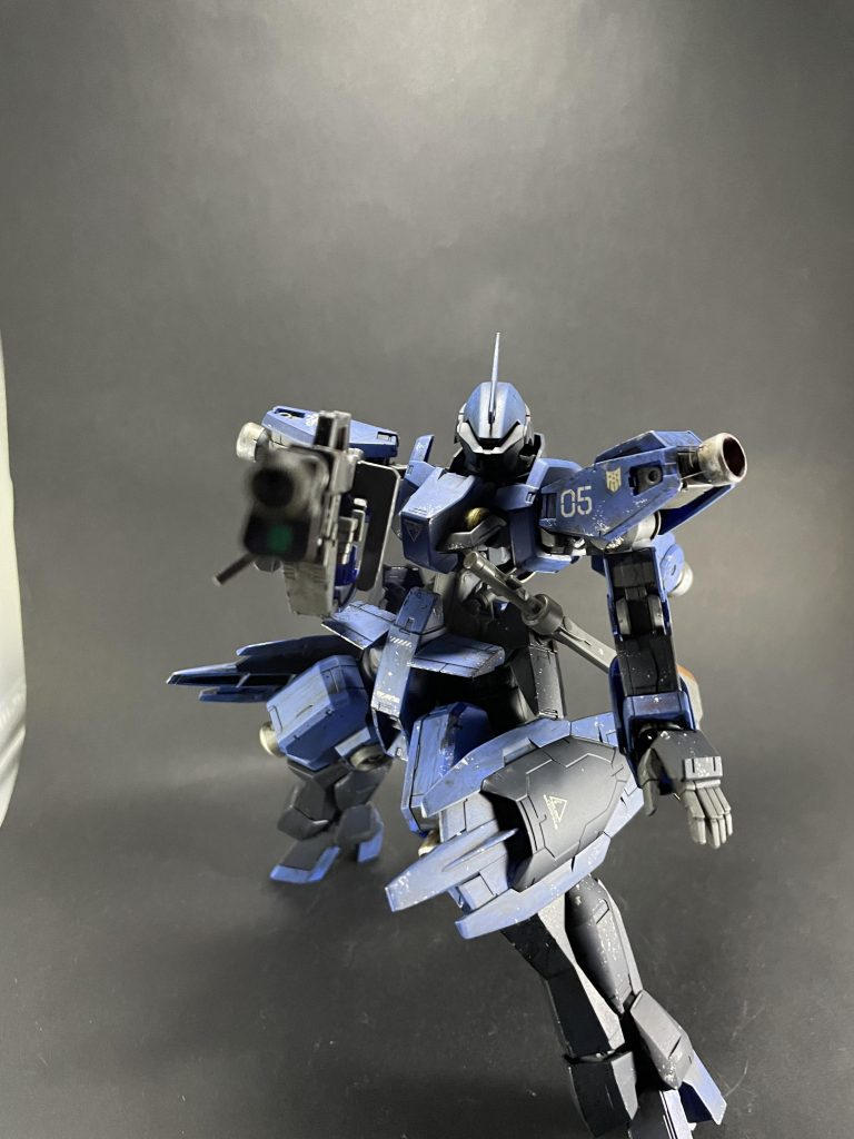 ウォッシングとスポンジチッピングでウェザリングを行いました😄