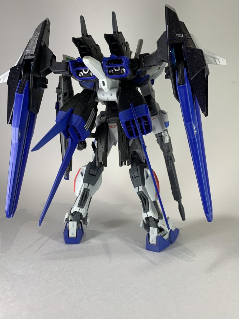 アサルトストライカーエールストライクをベースに、スラスター、ドラグーン用プラットホームを追加したストライカー。ストライカーのバッテリーもパワーエクステンダーにする事でバッテリーに余裕を持たせており、本機の標準装備とされている。