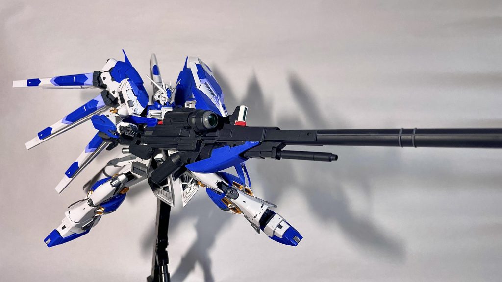 主な使用パーツMGスーパーガンダムのロングビームライフル、MGZプラスのビームスマートガン、MGSガンダムのビームスマートガン、MGF91のビームバズーカなどなど