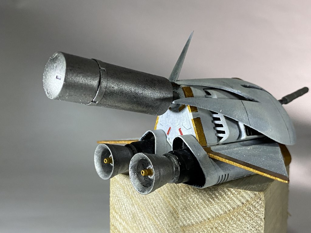 プロペラントタンクは旧MGサザビーから。