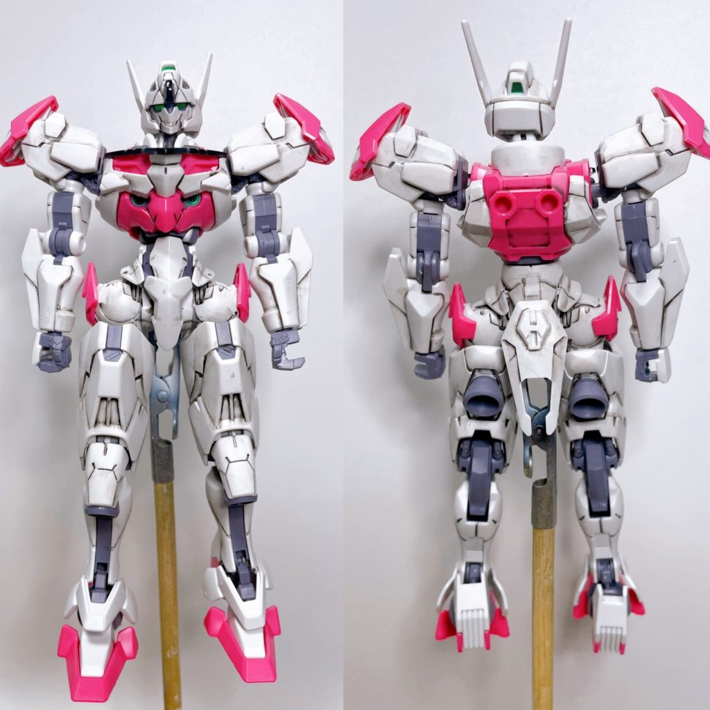 HGガンダムルブリス 制作しました–5枚目/制作者：@HeroSunchan