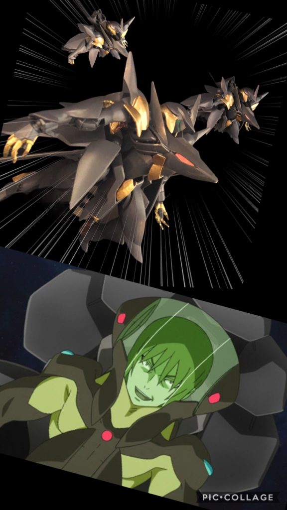 オブライト「来ました！敵は3機です！」ウルフ「小隊ってトコか。舐められたもんだな。」オブライト「ですが相手のが数は多いです。」ウルフ「俺が2機、面倒みてやる。おまえは１機、いけるか？」オブライト「ハイ。」ウルフ「ん？2手に分かれたか？オブライト、あの１機がディーヴァに向かわない様に抑えておけ。深追いはするな。」オブライト「わかりました。」ウルフ「俺はあの２機と遊んでくるぜ！いっくぜーーー！！」オブライト「フッ、ホントに軍人らしくないお方だ。」