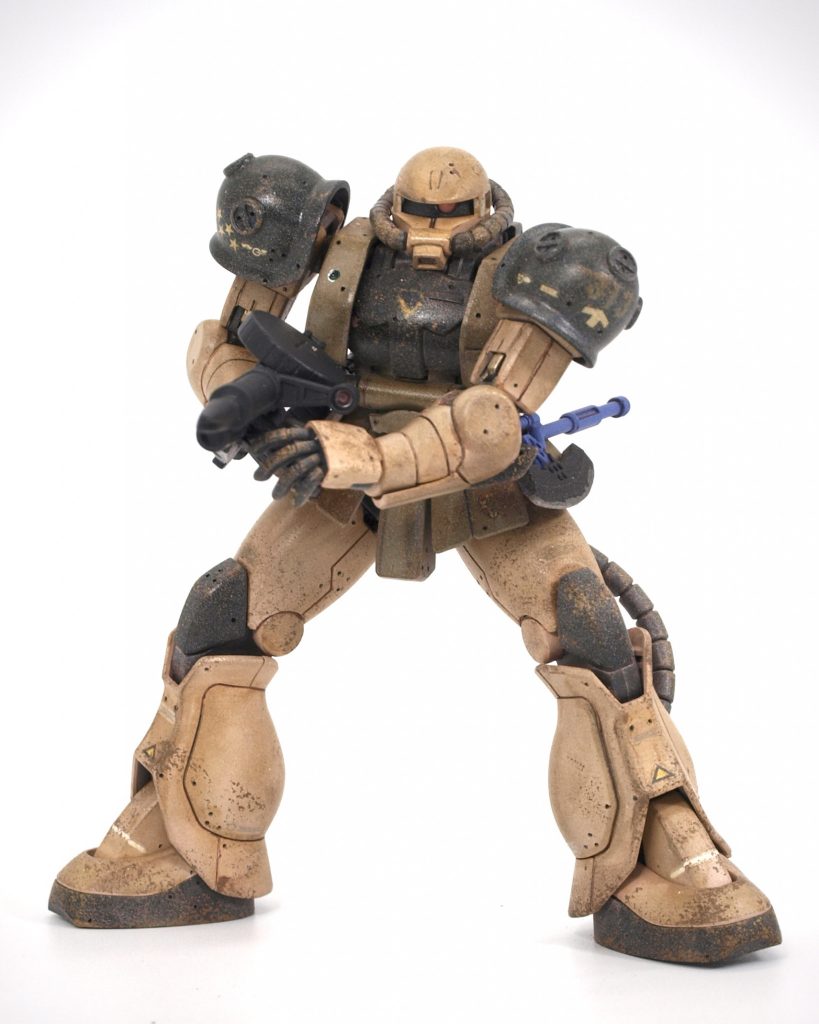 1/144 HGUC ザクⅡ–5枚目/制作者：@FATSOULDT