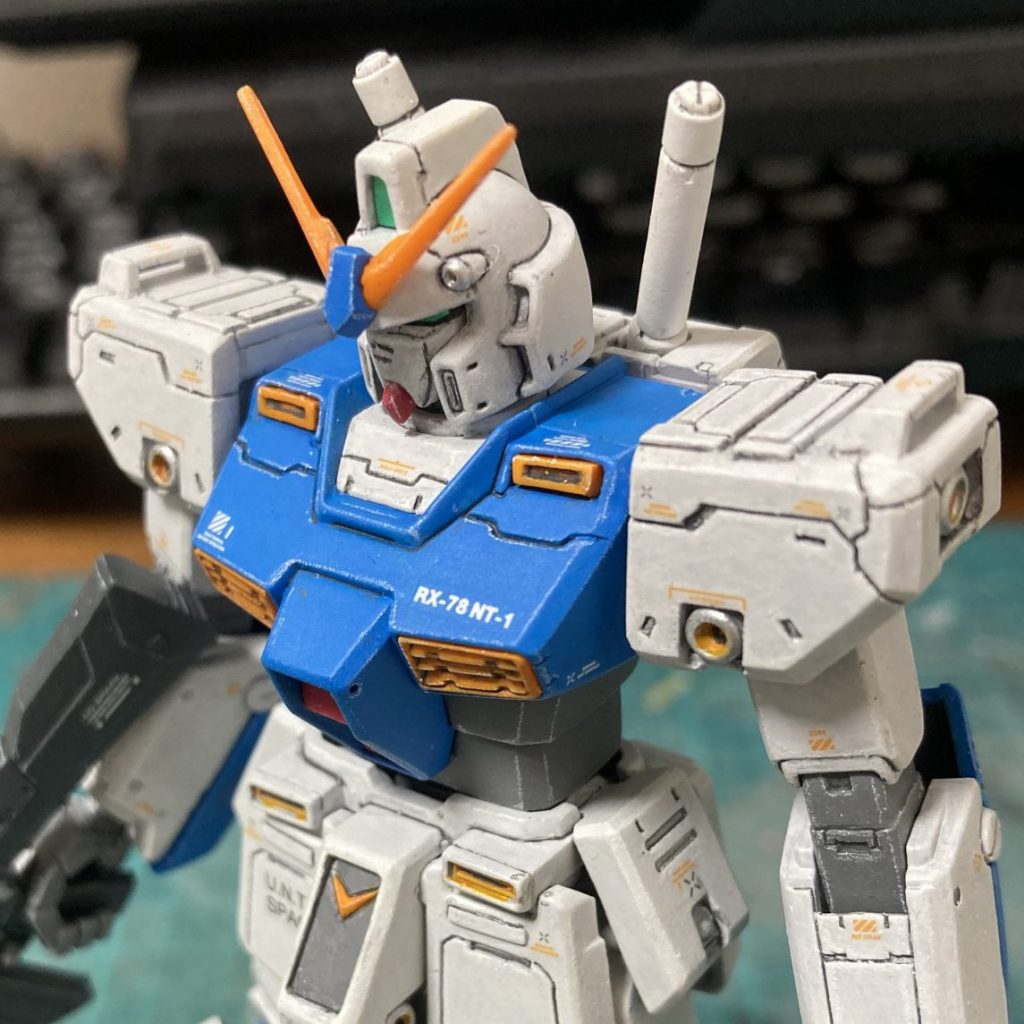 HGUC ガンダムNT-1 アレックス|筆塗りおじさんさんのガンプラ作品|GUNSTA(ガンスタ)
