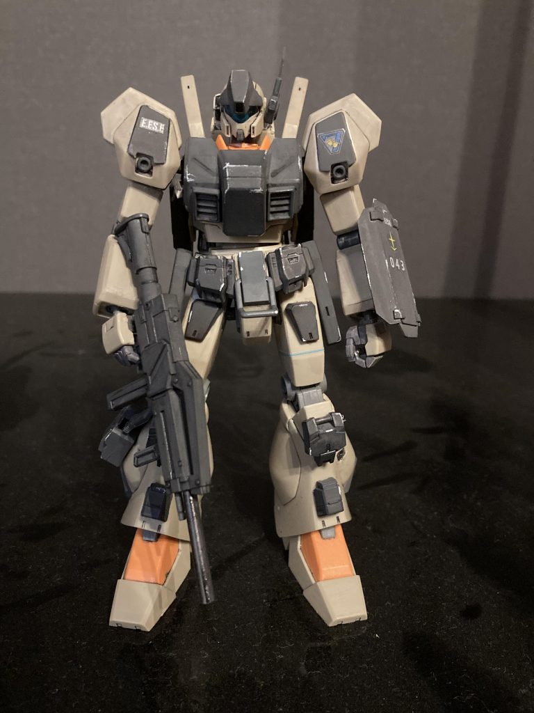 プラモデル初心だった時に作ったジェガンだったので悲惨な出来でしたが､今ならましなものが作れるのではと思い制作に着手しました。