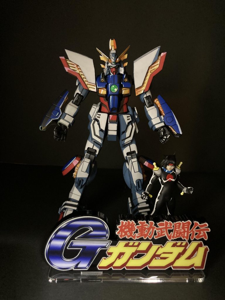 ドモンも頑張って塗りました。胸のジュエルシールを無くしてHアイズを移植したり無駄に大変な思いをしました…‼️