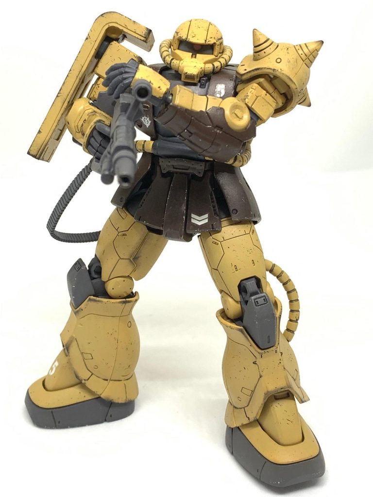 ザクII　デザートタイプ–4枚目/制作者：ハムダ