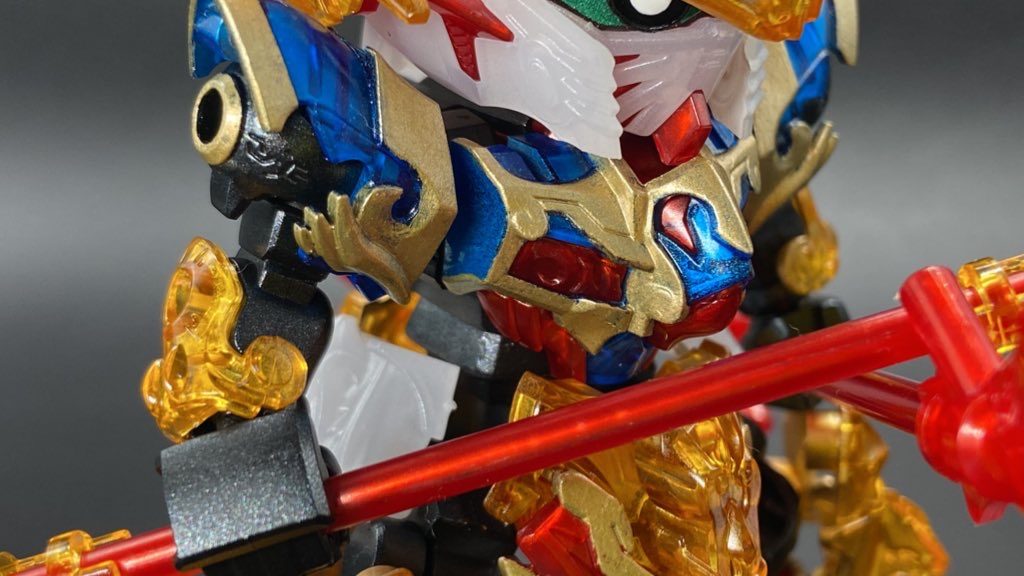 ヒーローズは部分塗装でどんどん命が吹き込まれていく感覚が良いですね^ ^