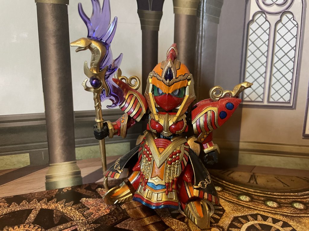 続いて赤キュベレイ。もちろん髪はプルカラーw