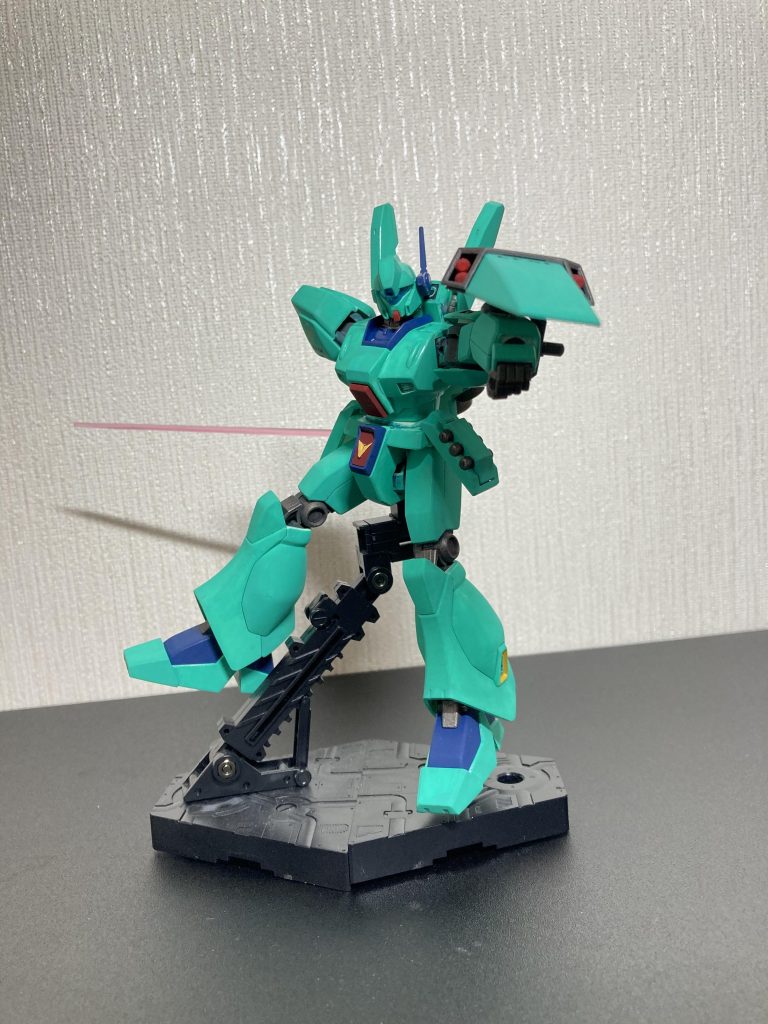 hgジェガン（筆塗り塗装）–4枚目/制作者：@nonbirigan