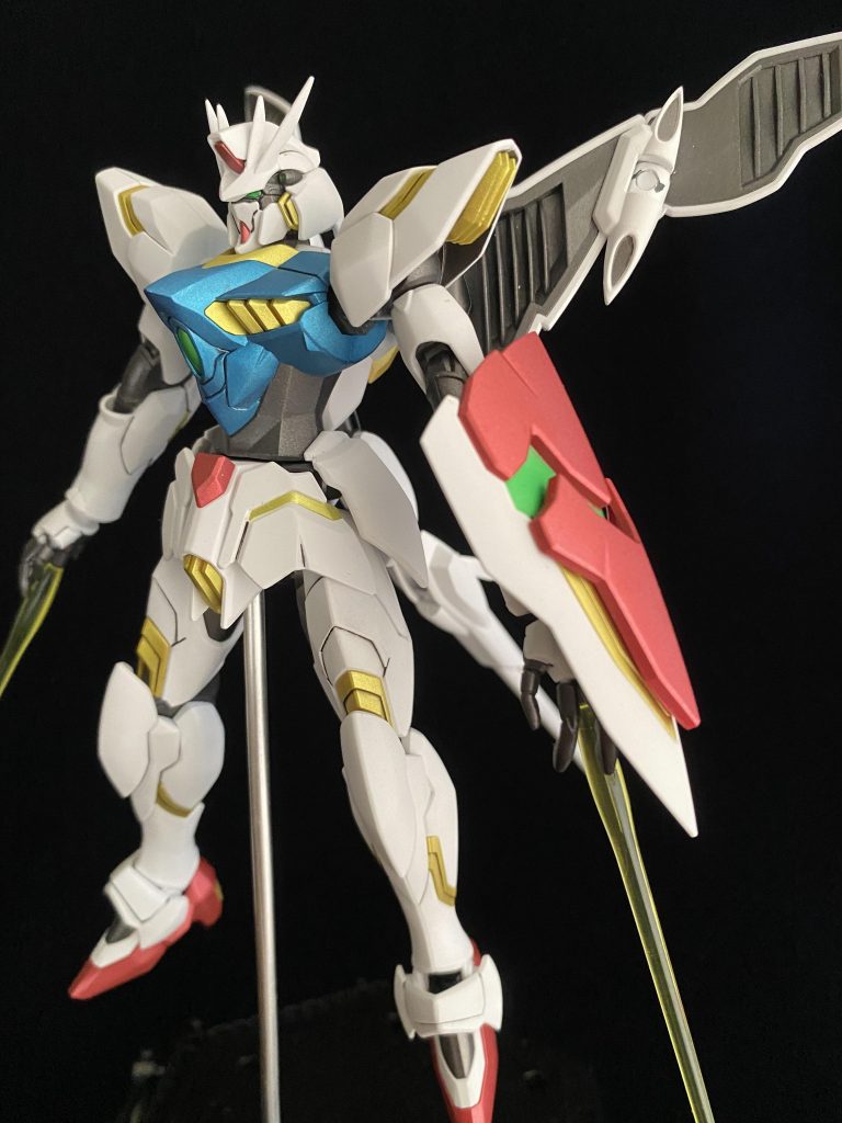 Ageシリーズは個人的に好きで、特にヴェイガン（敵側）MSの恐竜感だったり動物感が好きです！レギルスは鬼とかガーゴイルとか幻獣的な感じがしていいですね～