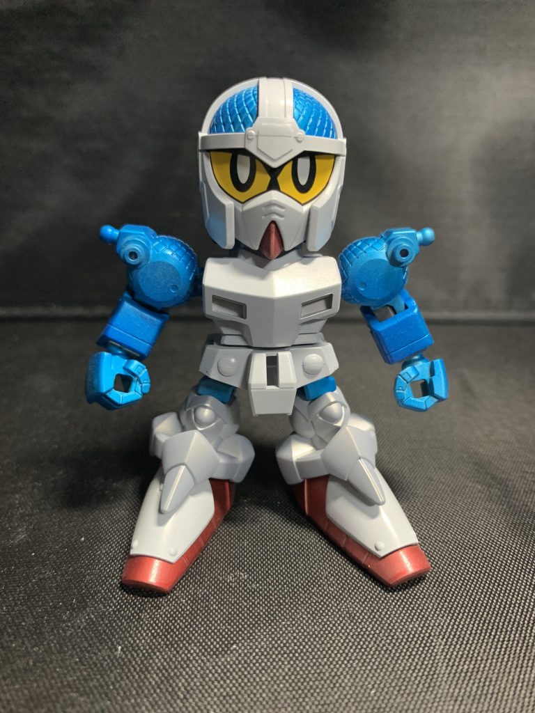 軽装本体 白サフ→ブライトシルバー→白光沢→調色クリアホワイトこっちの方がまだ白ポイです。