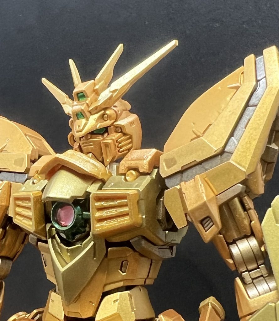 ツインアイなどはキット付属のシールが今回は完璧なサイズだったのでそのまま使用しました！