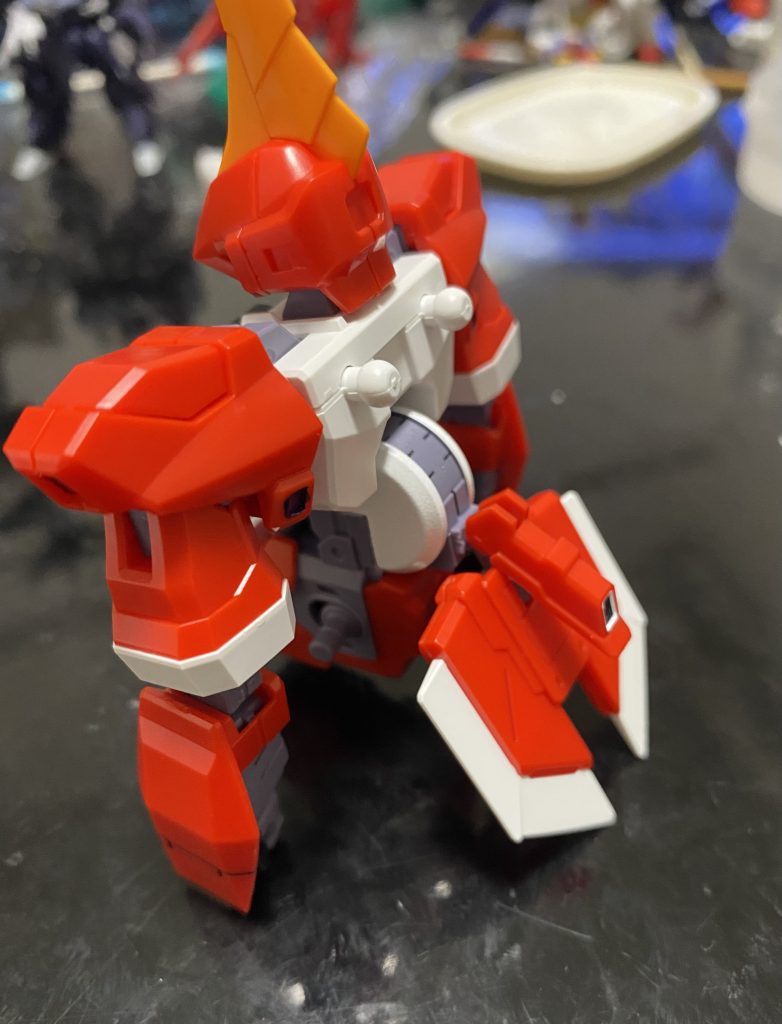 綺麗に塗れたけどバックパック付けたら見えない…