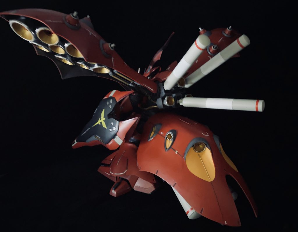 メッキシルバーをつかってみたけど、そこそこ塗装にミスってあんまり輝かないでしょんぼり。