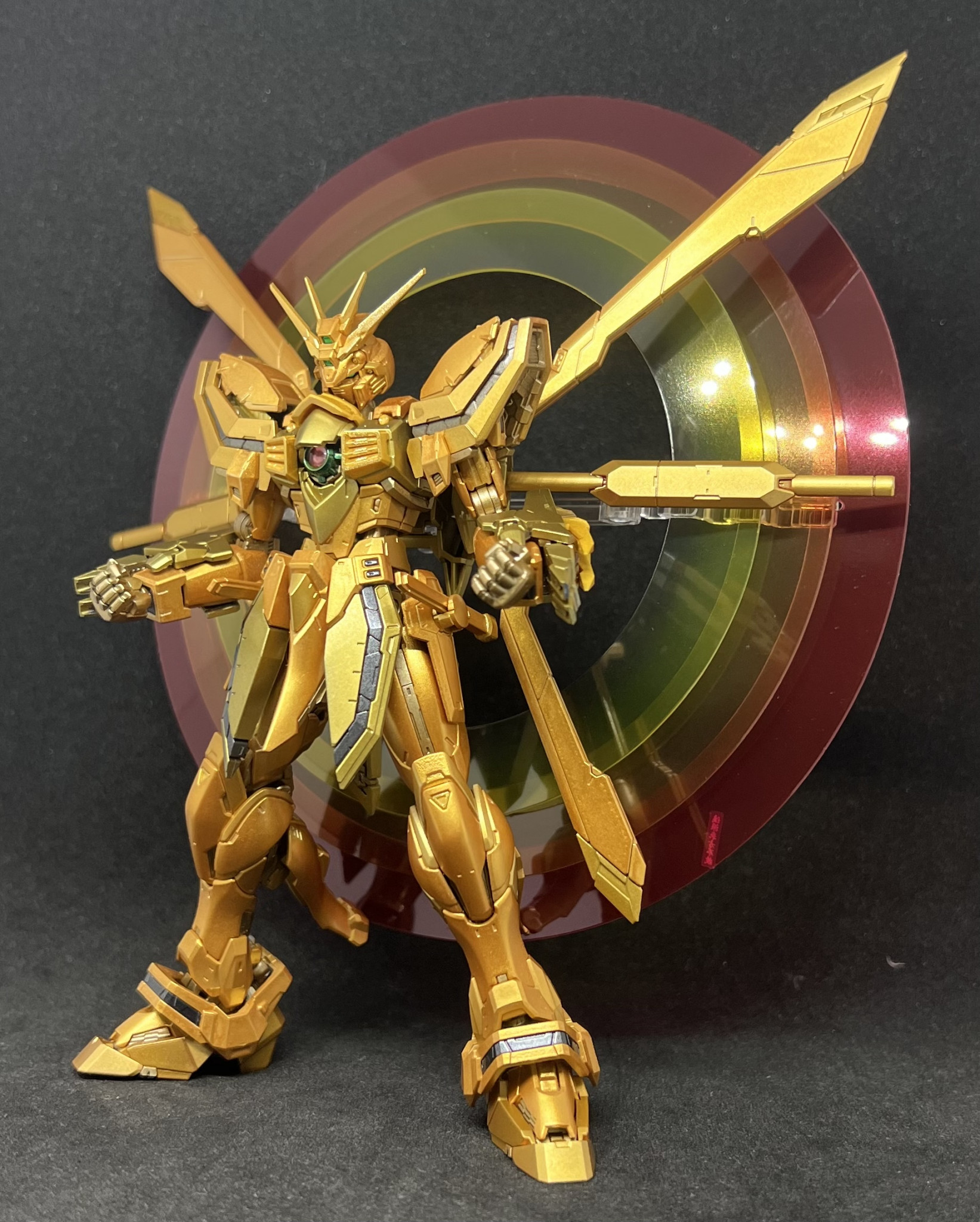 全塗装 RG ゴッドガンダム ハイパーモード - 模型/プラモデル