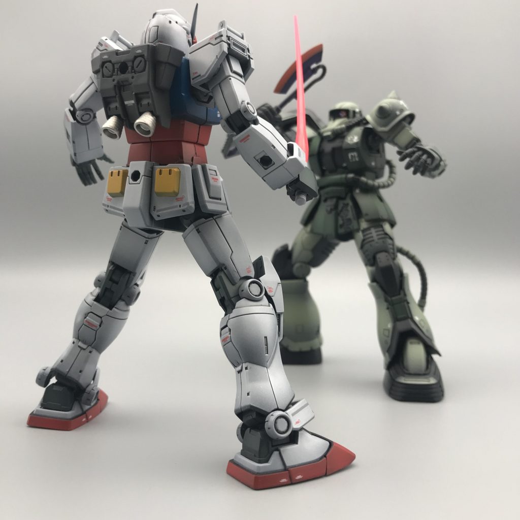 ドアンザク & オリジンガンダム–2枚目/制作者：zima5250