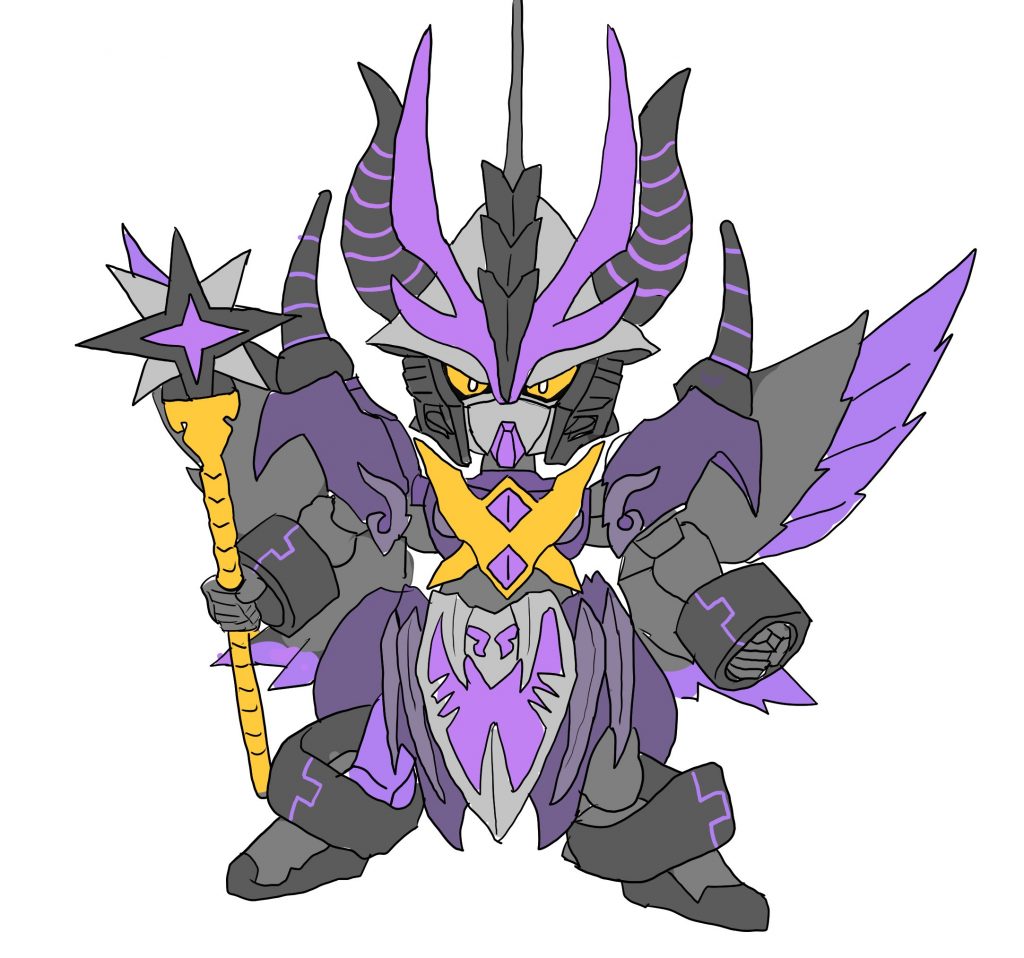 ▲クリスタで塗装のイメージをしてみました。