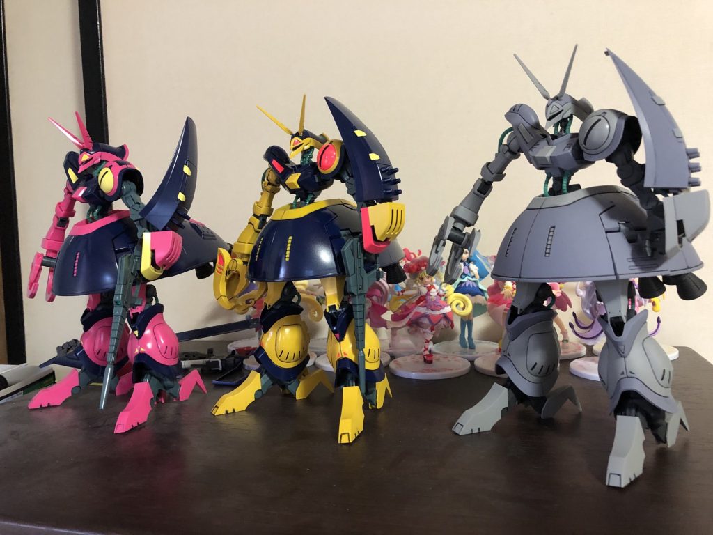 バウンドドック1~3号機勢ぞろい。これがやりたかった(笑)