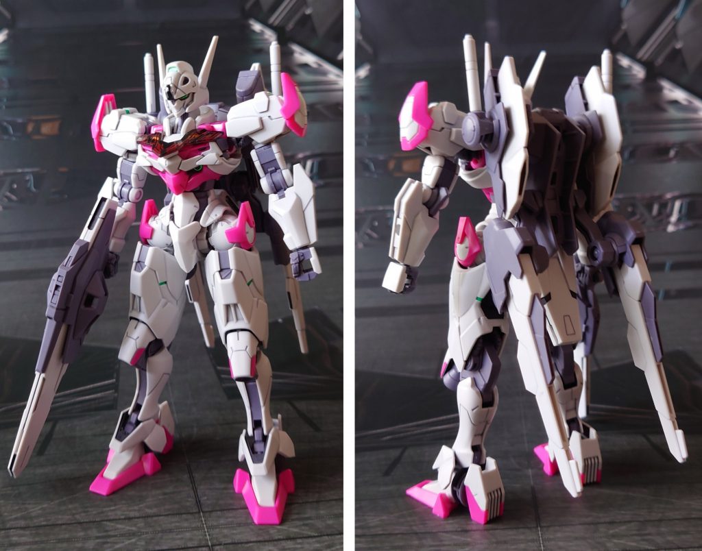 ビットオンフォームの前後ろ。