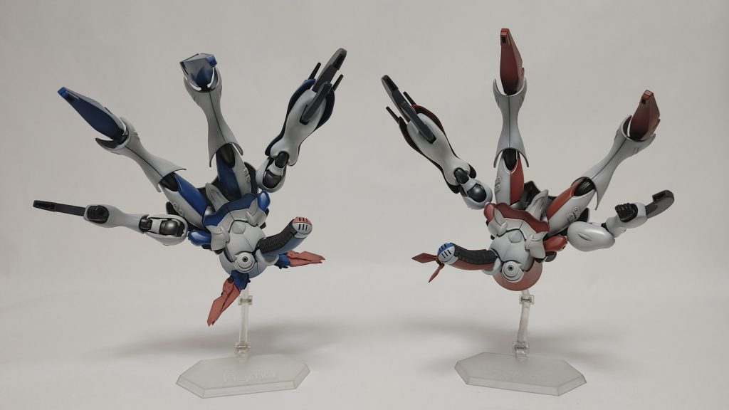 最初に組んだとき左右が逆であ、、、となったので手直ししました、、、訓練された視聴者諸君はやっぱりレイちゃんが左でリオちゃんが右じゃないと違和感あるよなぁ！？